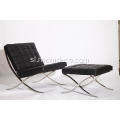 Replika Barcelona Leather Lounge Chair